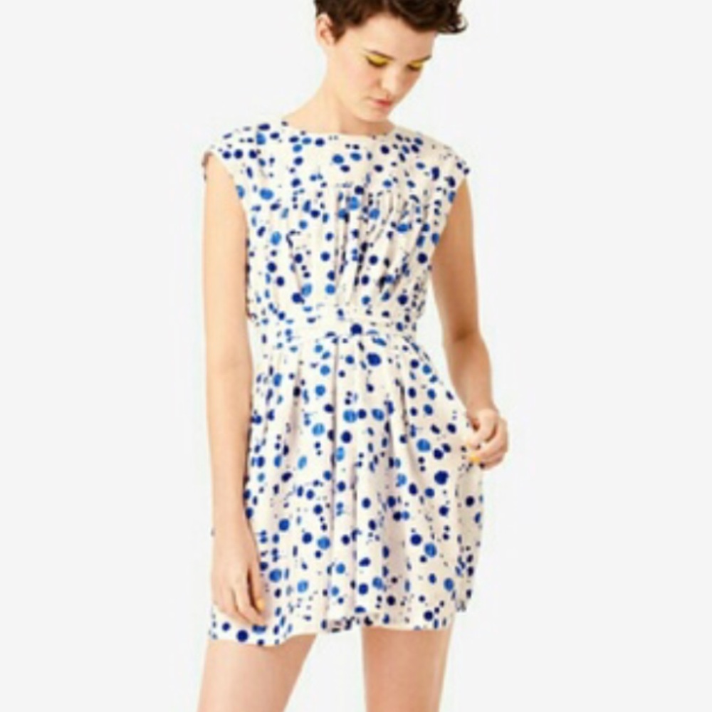Kate Spade paint splatter multi-way dress